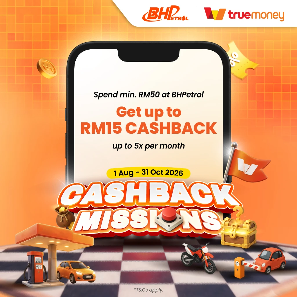 #1 Min. RM50 spend at any BHPetrol stations